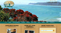 Desktop Screenshot of hicksbaymotel.co.nz